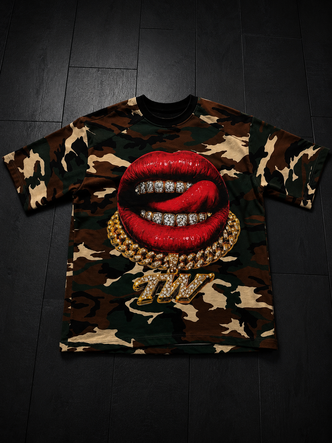 T-shirt Diamond kiss premium