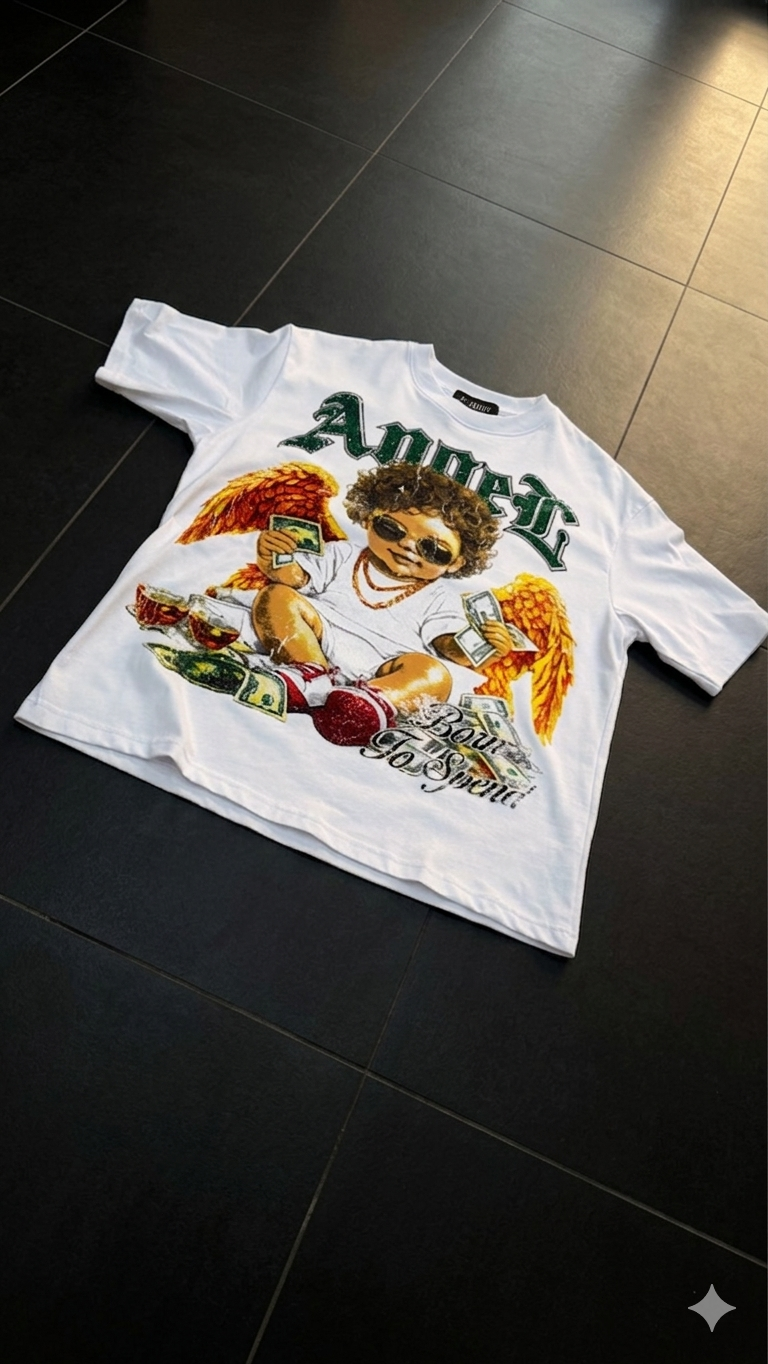 T-shirt mood paper money