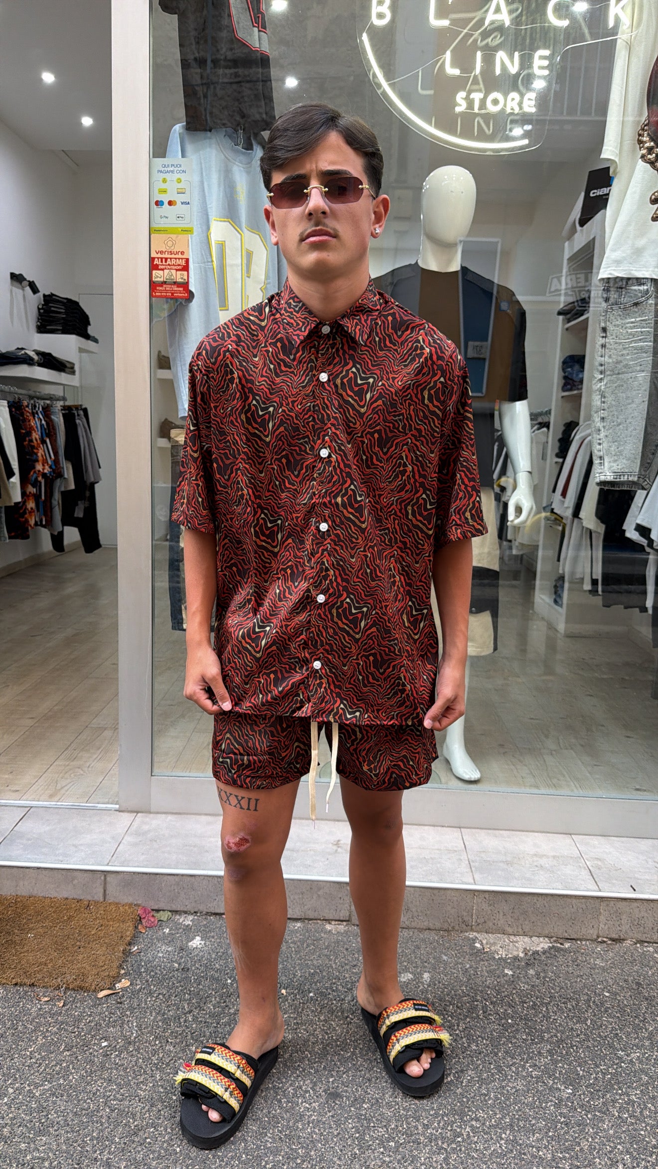 Coordinato camicia e costume