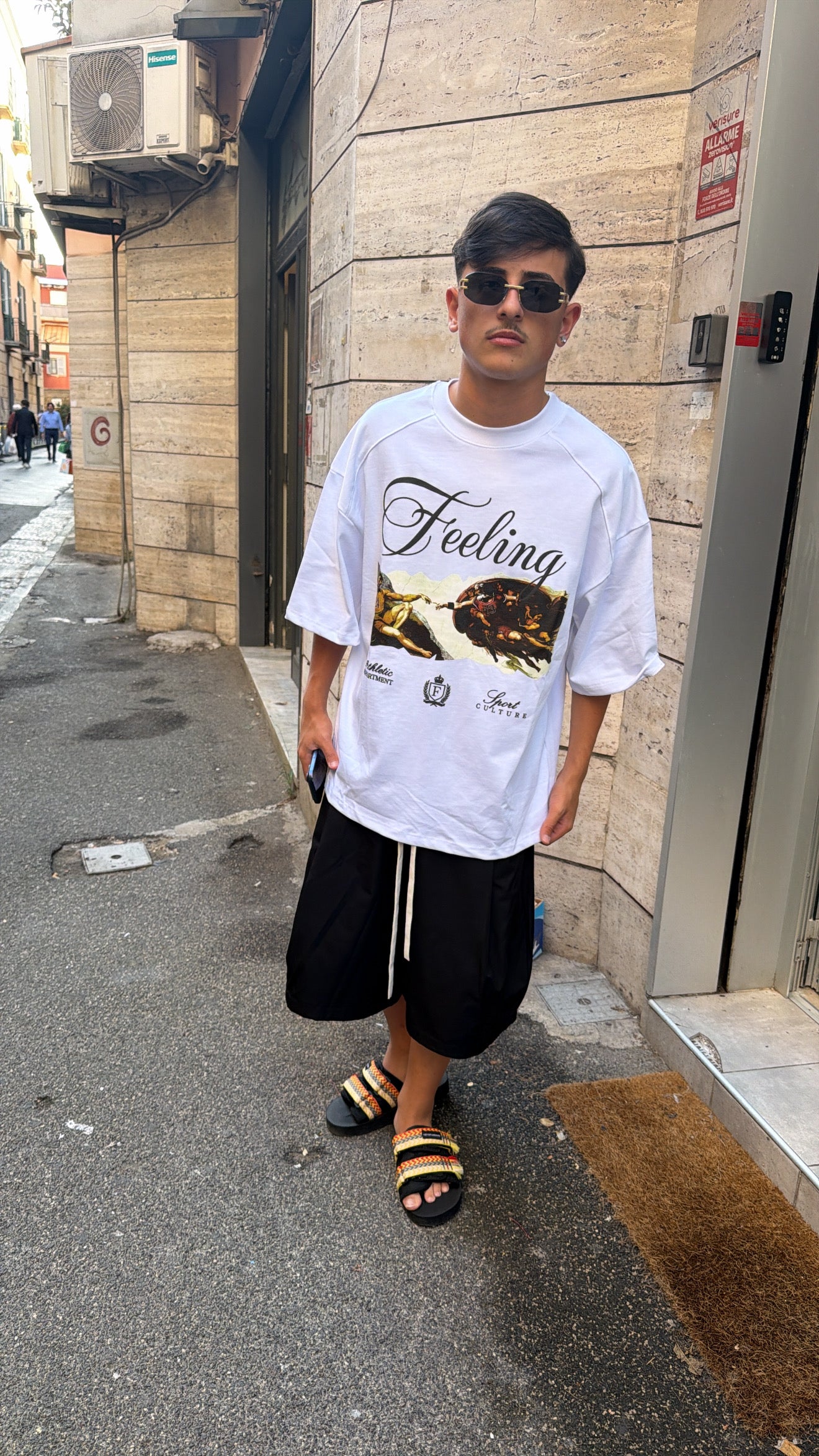 T-shirt feeling