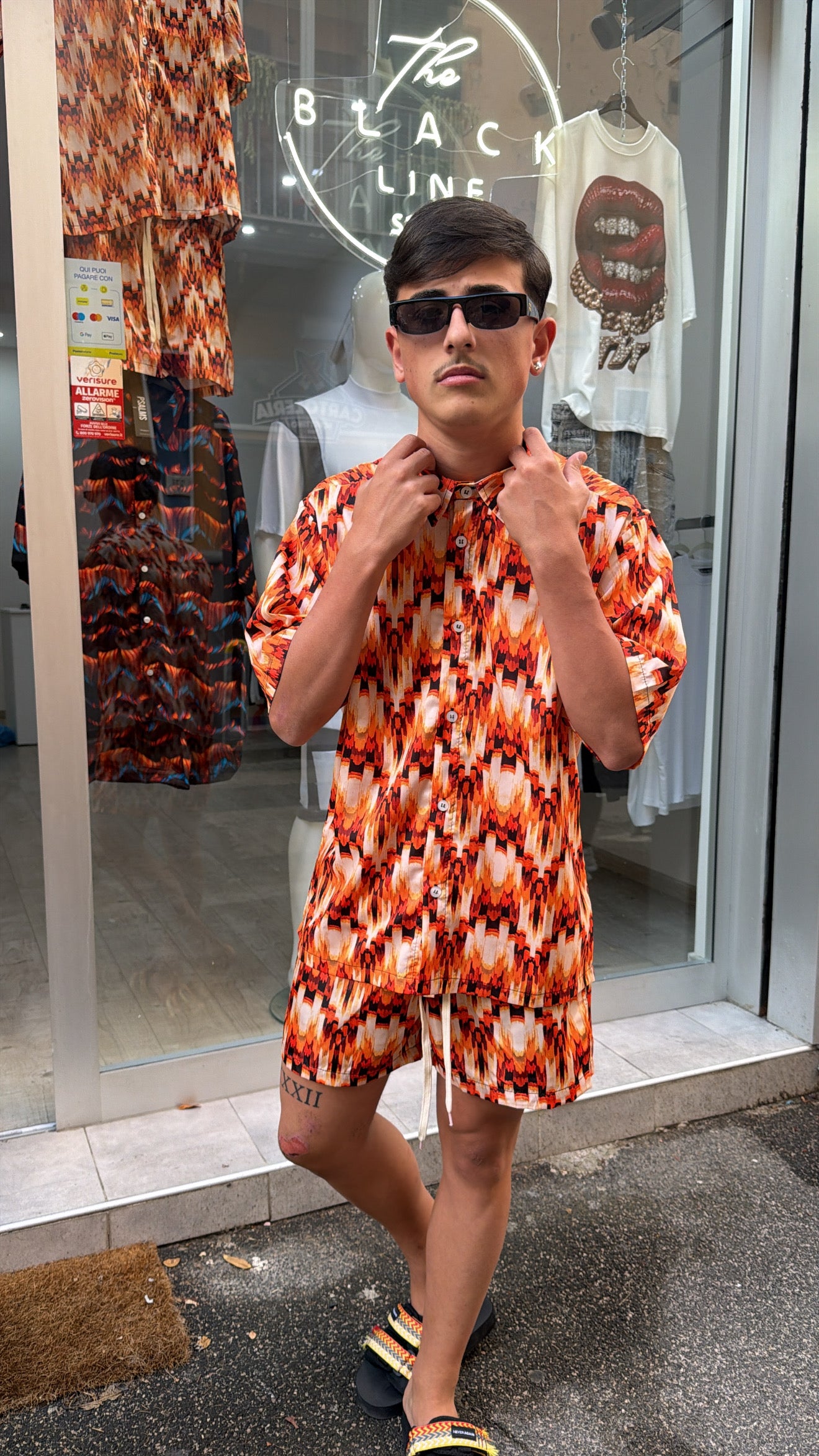 Coordinato camicia e costume
