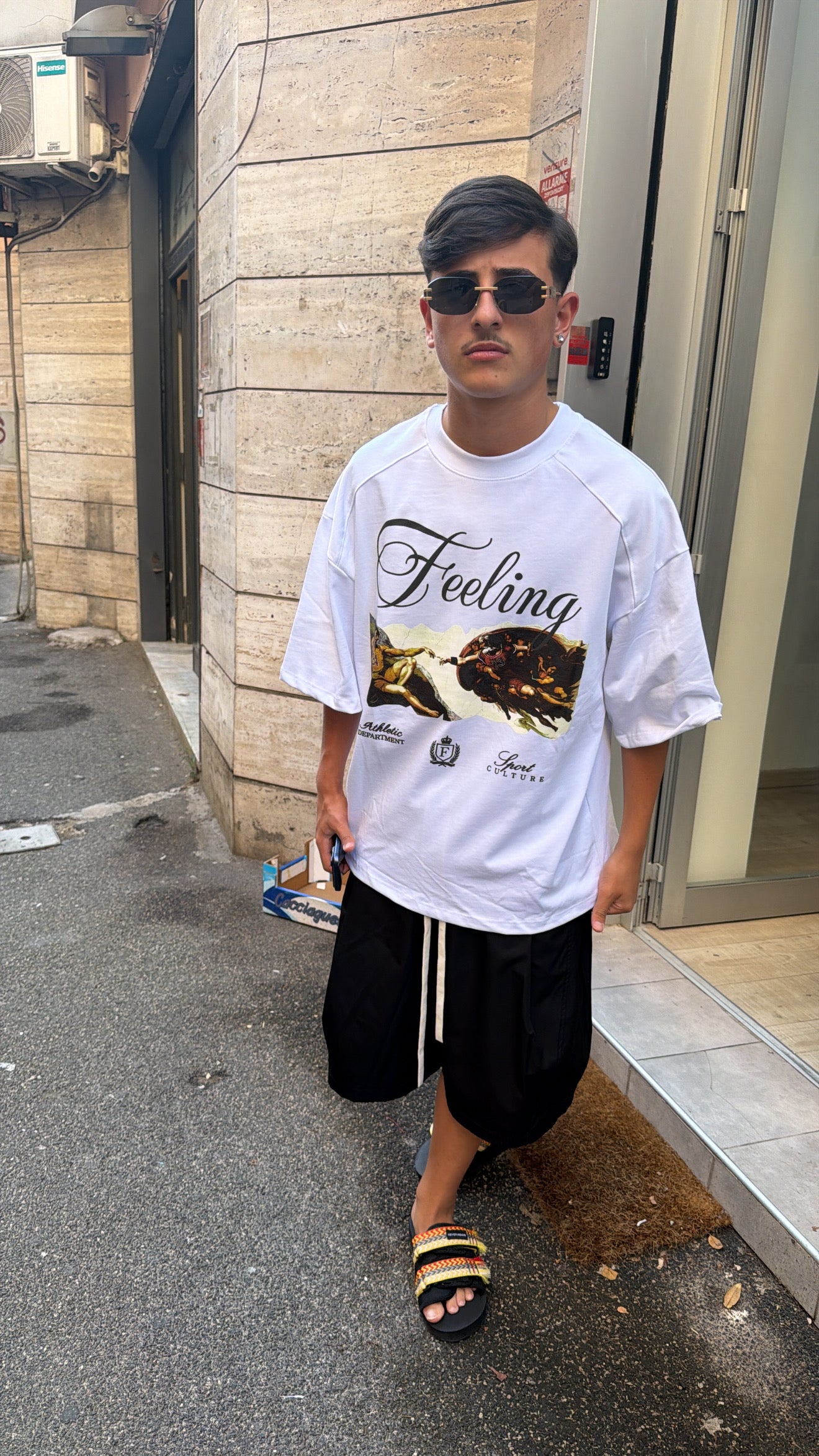 T-shirt feeling