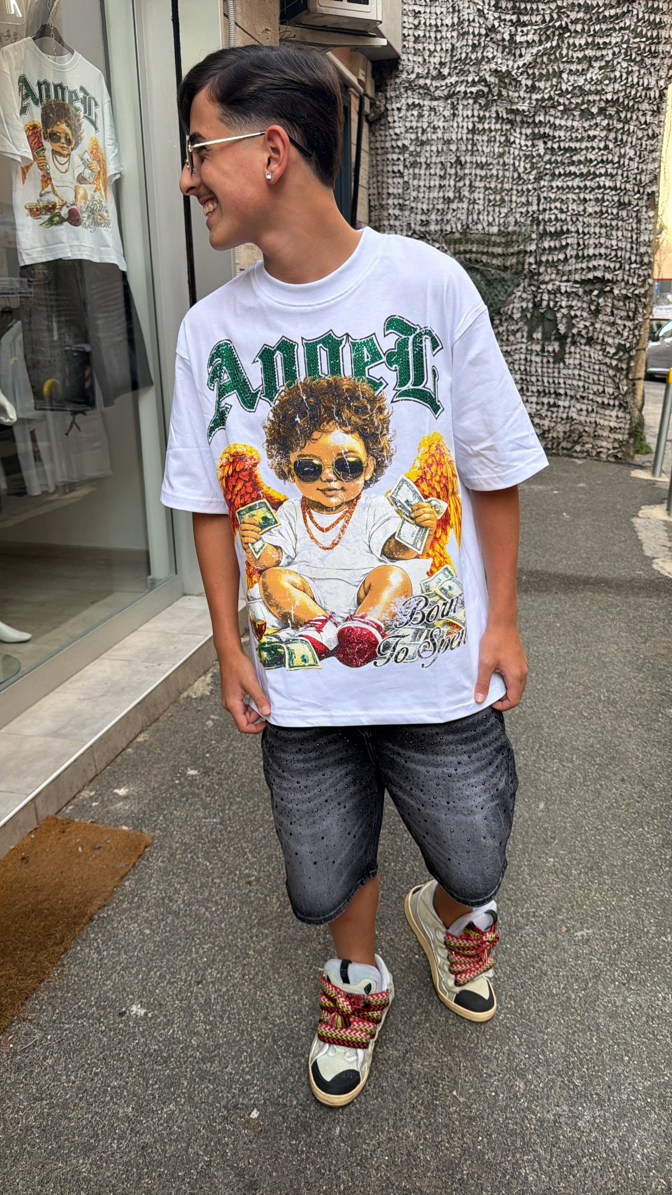 T-shirt mood paper money