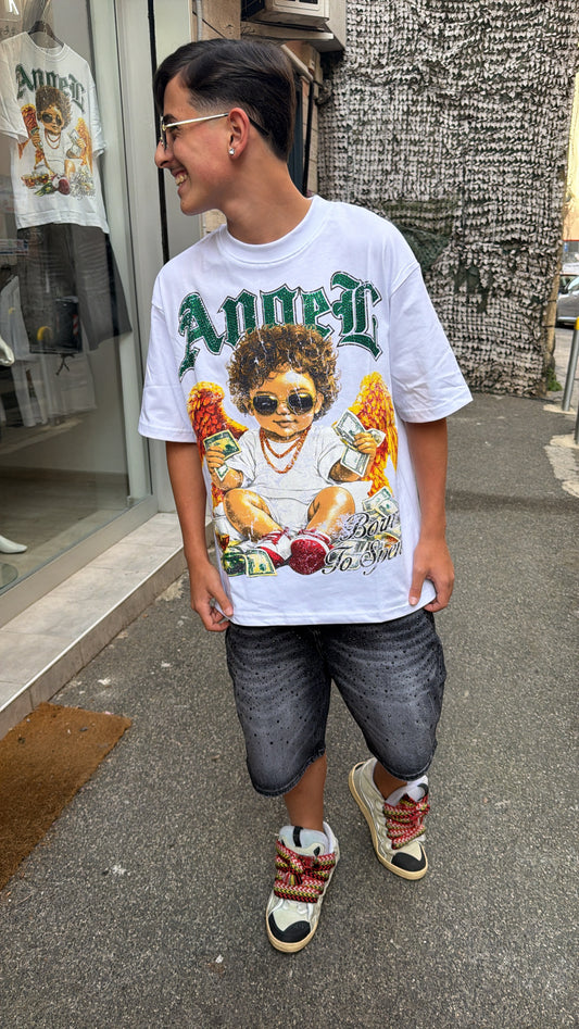 T-shirt mood paper money