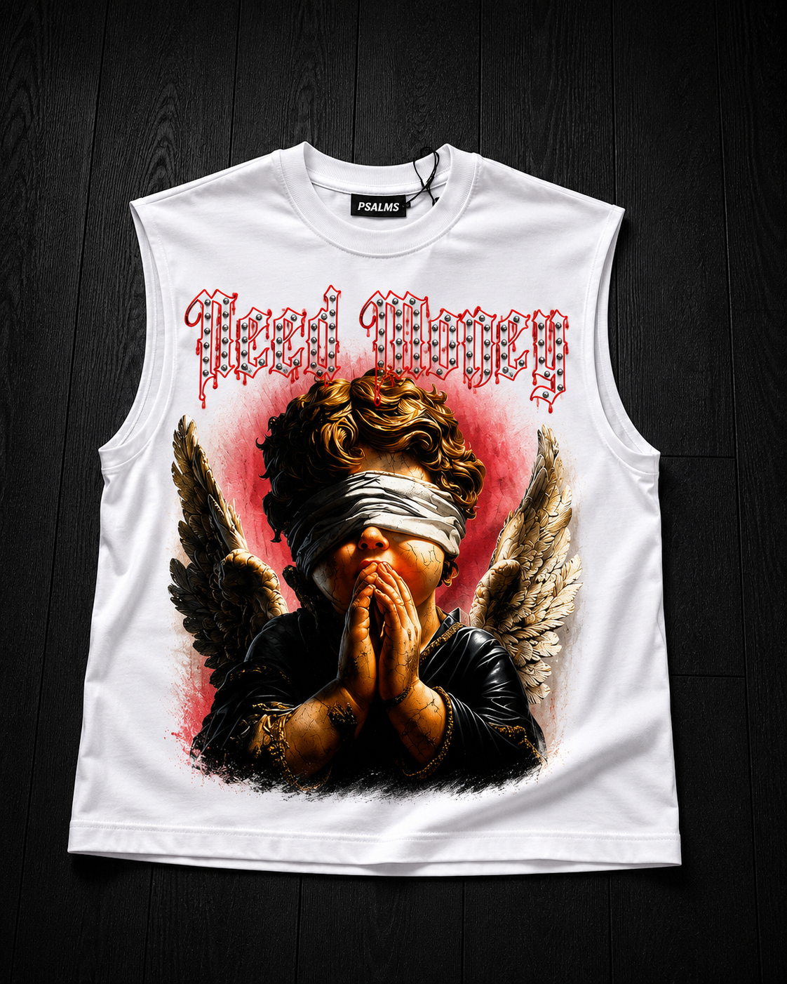 T-shirt smanicato Angel
