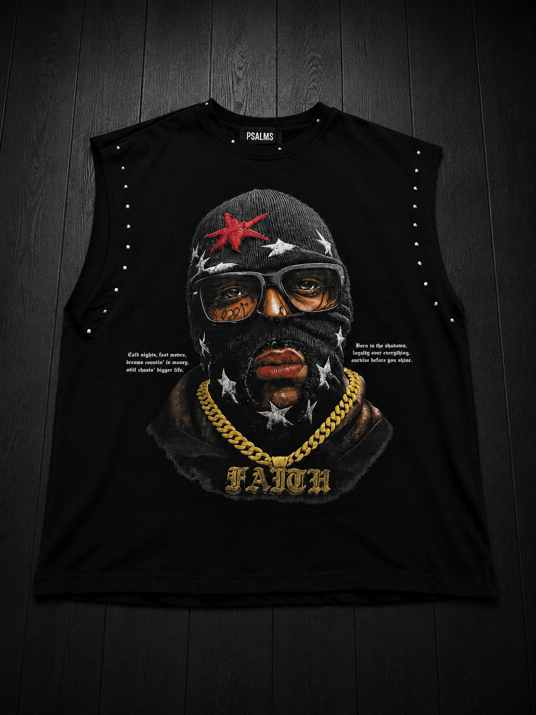 T-shirt smanicato faith