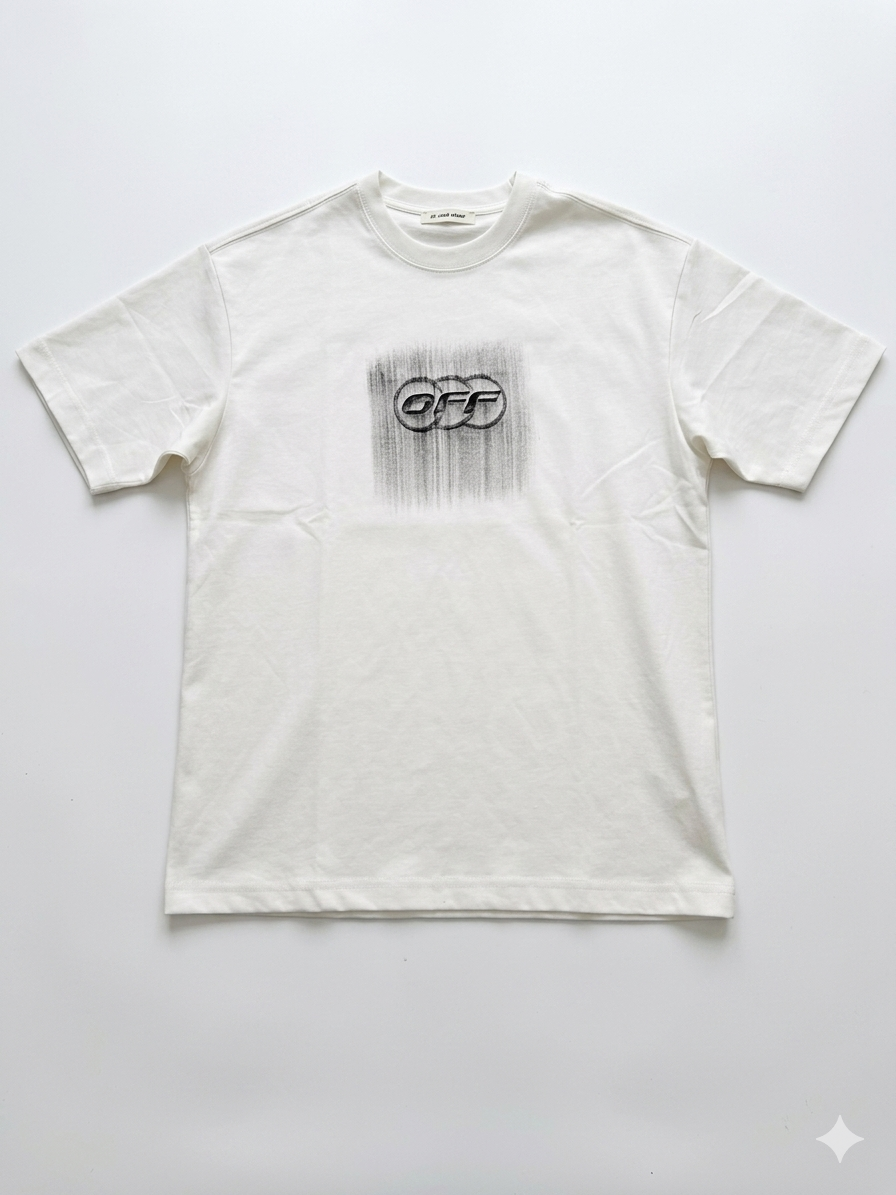 T-shirt off