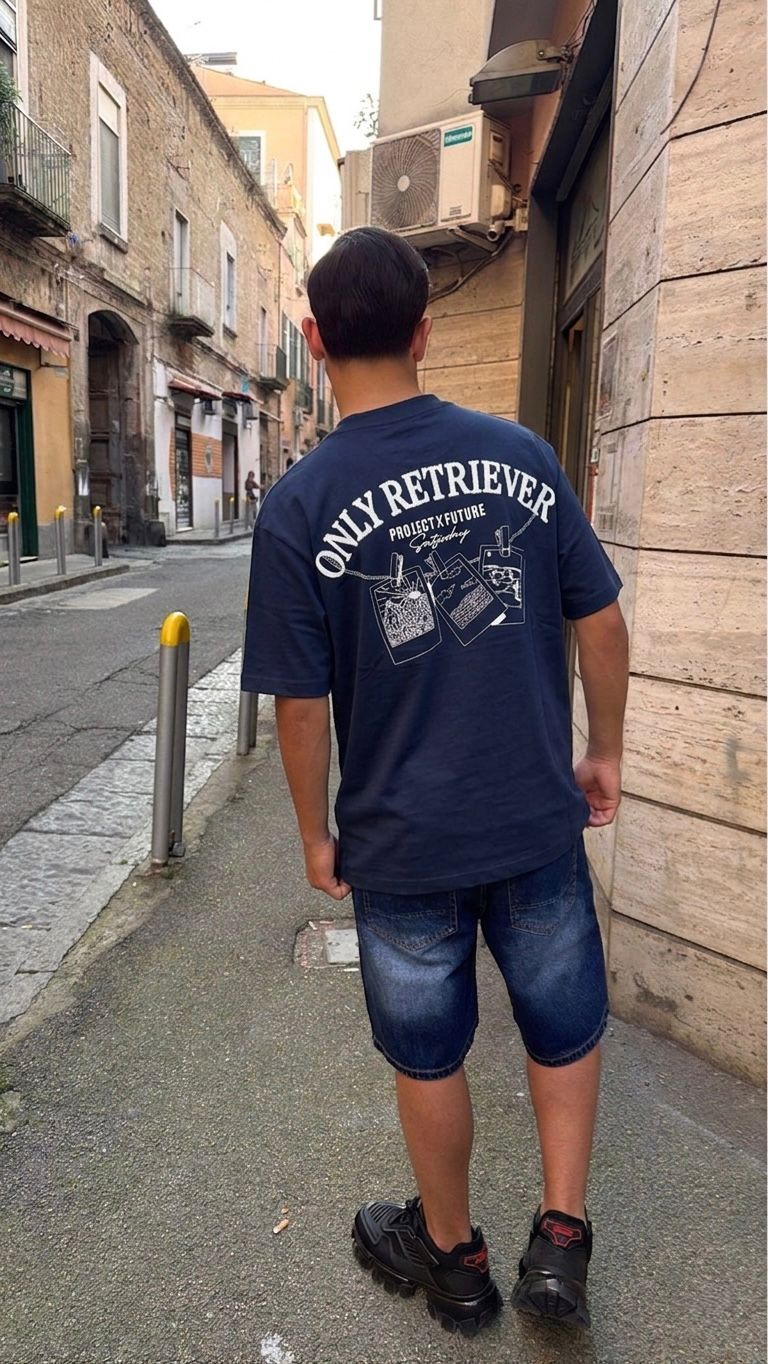T-shirt only retriever