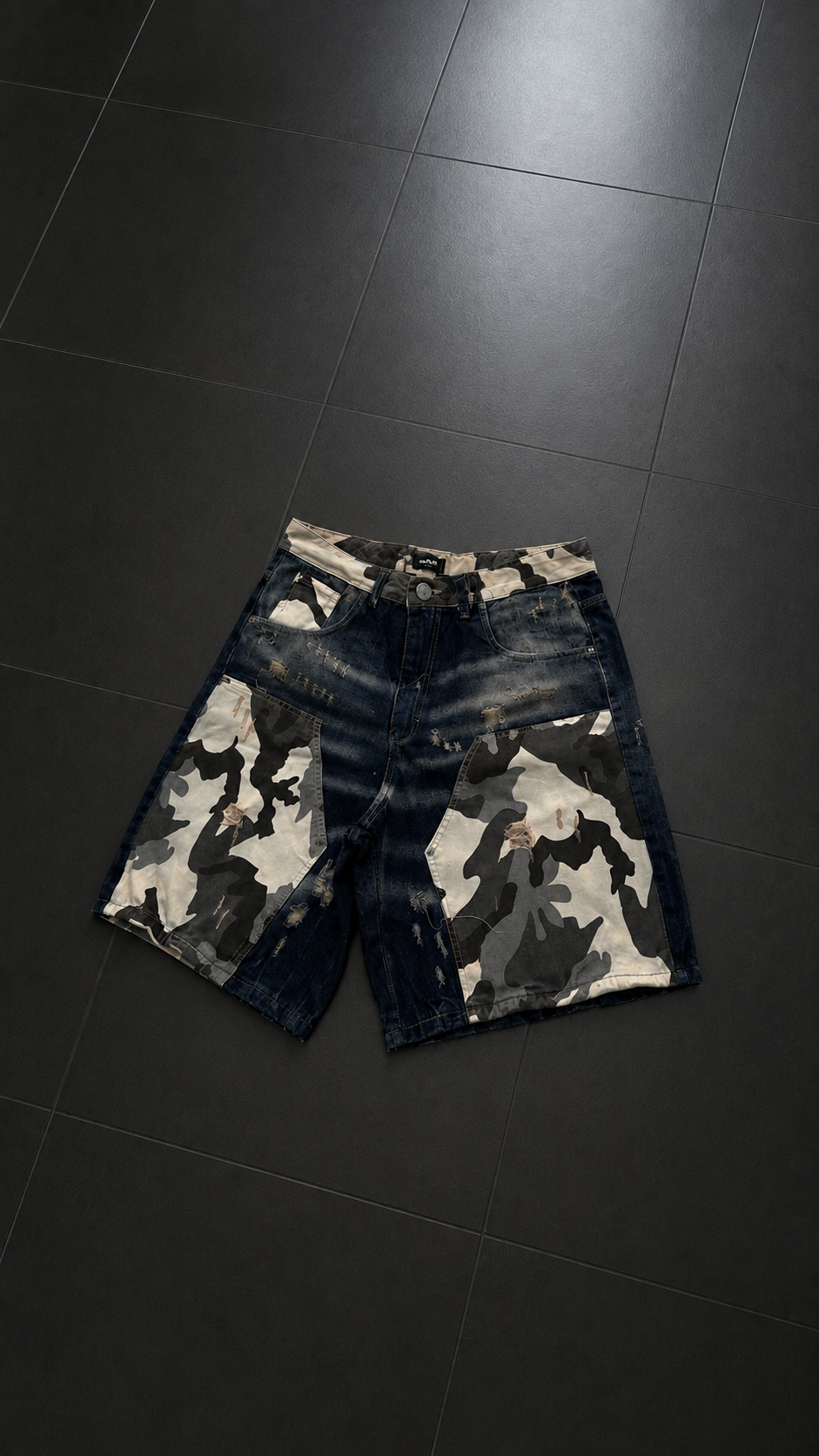 Bermuda jeans Military