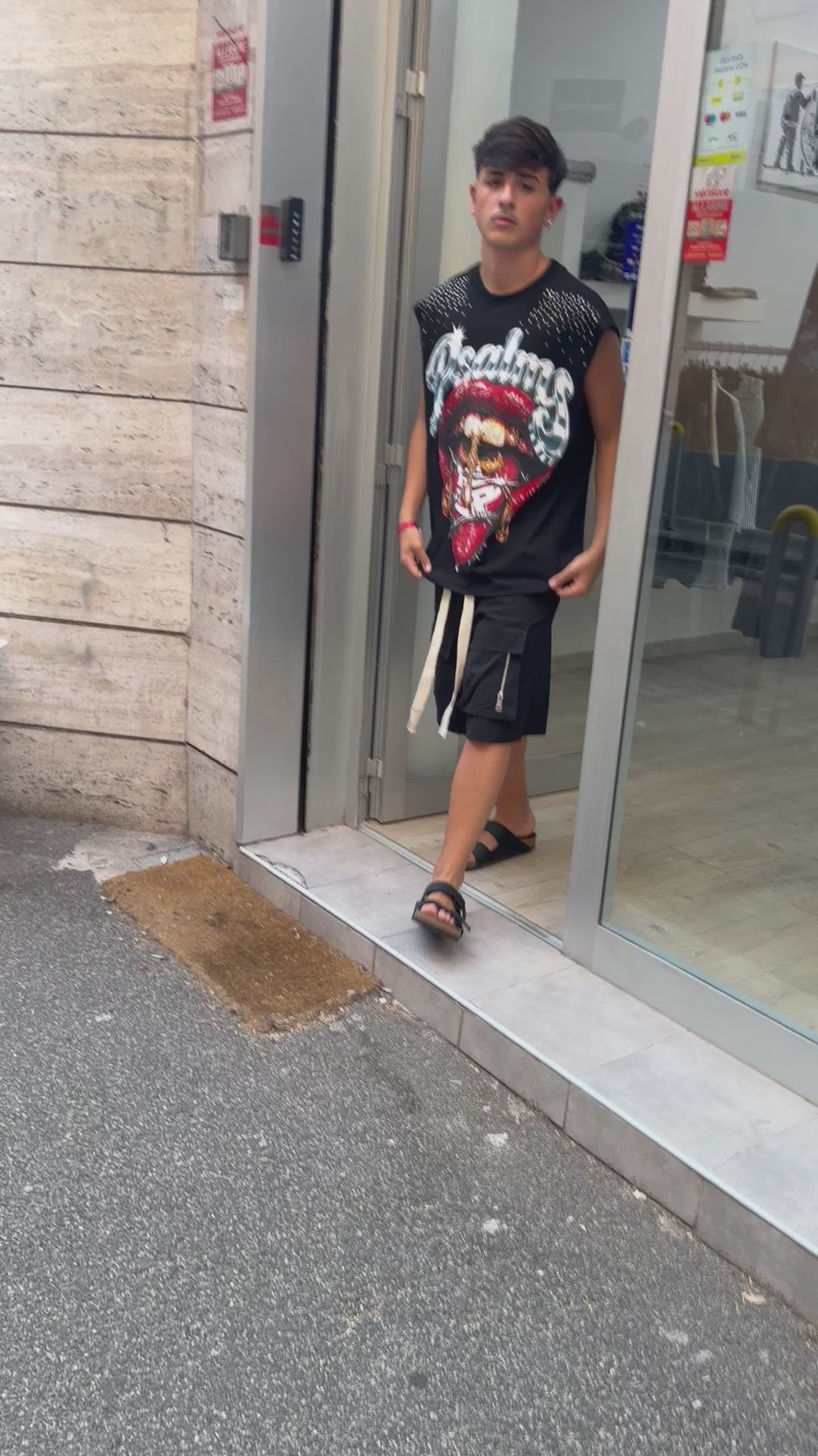 T-Shirt Smanicato Psalms